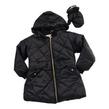 Jaqueta Infantil Bombojaco Puffer Quente Inverno Feminino 