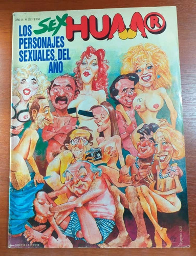 Antigua Revista Sex Humor Año 11 Número 202 Diciembre 1992 