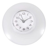 Yuecoom Reloj De Pared, Mini Impermeable Baño Cocina Espejo