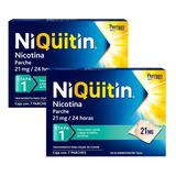 Niquitin Etapa 1 - 2 Pack Tratamiento Para Dejar De Fumar