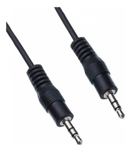 Cable Audio Miniplug 3,5 A 3,5 Mm Auxiliar 1mtrs