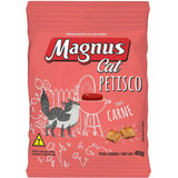 Petisco Magnus Cat Sabor Carne Para Gatos 40g