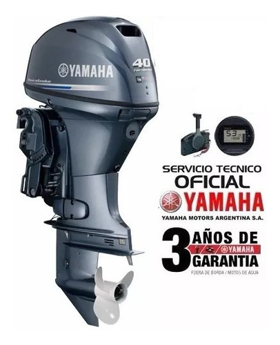 Motor Yamaha F40fetl Hp 4 Tiempos