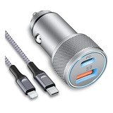 [apple Mfi Certified] iPhone 12 13 Fast Car Charger, Whirele