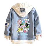 Chaqueta Hello Kitty Cinnamoroll Kuromi Family Cute Hip Hop