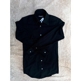 Camisa Negra Dolce & Gabbana Talla Xs De Caballero Slim Fit