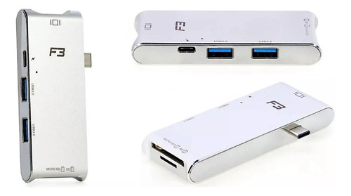 Hub Usb Tipo C 3.1 Para Hdmi 4k - Macbook - Sd E Hub Usb 3.0