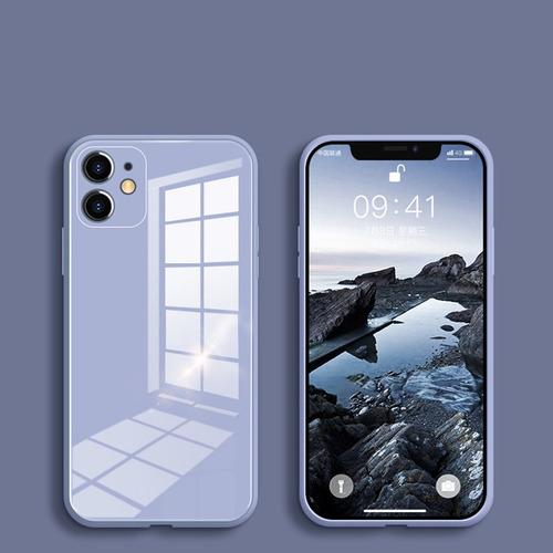 Funda De Teléfono De Cristal Líquido Para iPhone 0758