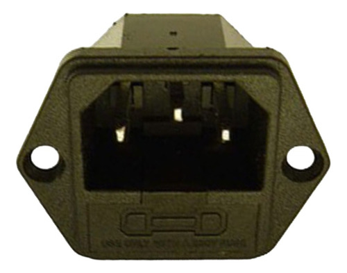 Portafusible 20mm + Conector Pc Macho (tornillos)