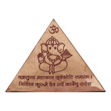 Vastu Pirmide Con Slaba Mantra Con Ganesha Figura, Shri Vaas