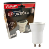 Lâmpada Led Mini Dicroica Avant 4w Gu10 Branco Frio 6500k Cor Da Luz Branco-frio 110v/220v