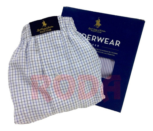 Boxer Tela Camisa 100% Algodon En Cts Polo Club 1108 Roda