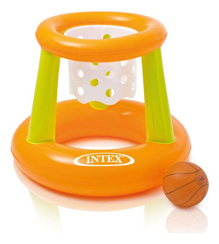 Cesta De Basquete Flutuante Intex Inflável Para Piscina 67cm