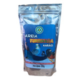 Areia Turbinada - Aarão  Linha Premium - 500 G  Grit Mineral