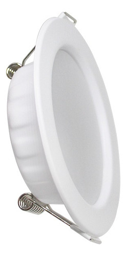 Plafon Led 6w Empotrable Luz Blanca Redondo Di 15 Pzs Jwj Color Blanco