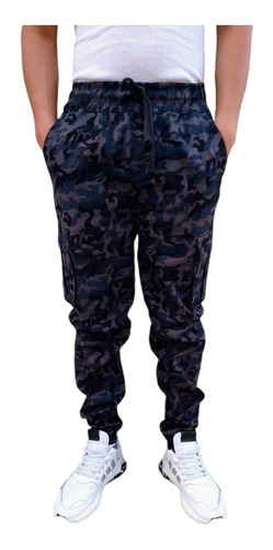 Pantalon Jogger / Cargo Hombre / Camuflaje