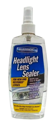 Sellador Para Faros De Automóviles Bluemagic De 236ml