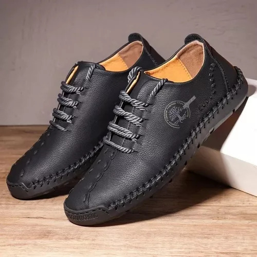 Mocasines Zapatos Casual Cuero Causales Calzado Hombre