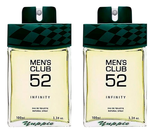 Perfume Infinity Men's Club 52 Eau De Toilette 100 Ml 2un