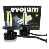 Luces Led H4 H13 9007 9004 Hb2 9003 Hb5 9008, Evolum Monster