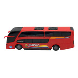 Mini Onibus Carro Brinquedo Infantil Pequeno Busão Vermelho