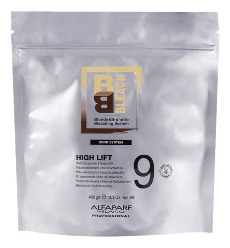 Alfaparf Decolorante Bleach High Lift 9 Tonos X 400 G