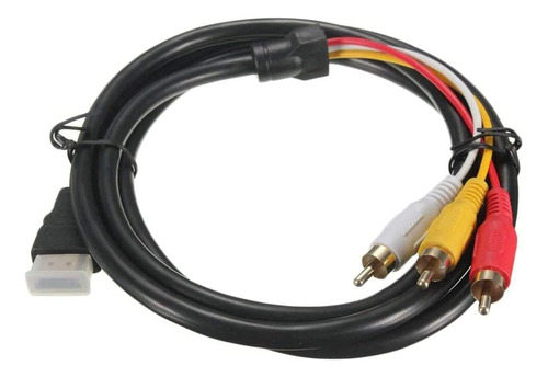 Cable De Televisión Chenduomi Hdmi A Rca Hdmi Macho A 3 Rca