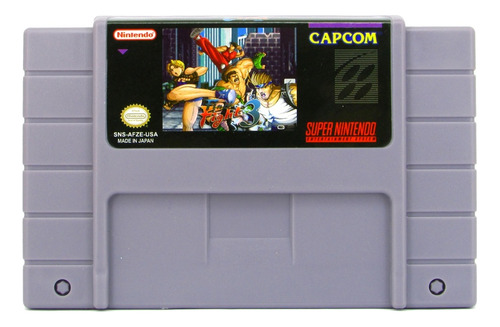 Final Fight 3 Americano Super Nintendo Snes Novo Cartucho