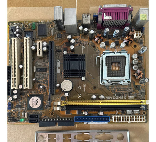 Mother Asus P5vd2-mx Se Socket 775 - Funciona Ok