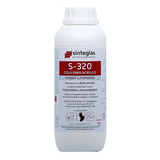 Cola Ultra Sinteglas Acrílico/policarbonato S-320 (01 Litro)