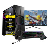 Pc Gamer Completo I5 9400 16gb Ddr4 Ssd 480gb Gtx 1650 27'