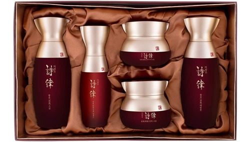 Crema Coreana Hwallyu_ Tratamiento Facial Anti-arrugas_3 Set