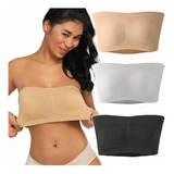 3pzs Brasier Push Up Strapless Sin Tirantes Y Invisible Bra