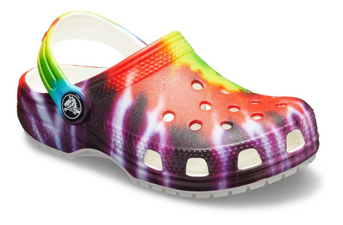 Kids Classic Tie-dye Graphic Clog