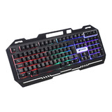 Teclado Gamer Usb Com Led Rgb Para Pc Computador Barato