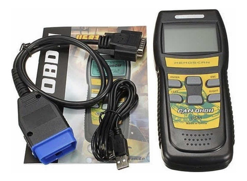 Scanner Automotriz Super Can Multimarca Obdii Memoscan U581