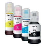 Kit 4 Pzas Epson T504 (4150,4160,4260,6171,6191,6270,14150)