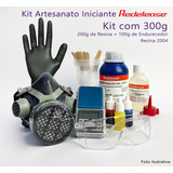 Kit Artesanato Iniciante Resina 2004 Redelease Kit 300g