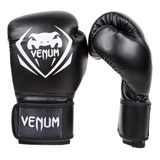 Venum - Guantes De Boxeo Contender, Negros, 14 Onzas