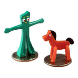 Mini Figuras Gumby Pokey Flexible Worlds Smallest Colección