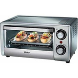 Horno Tostador Oster Compact Tssttv10l 10l Plata 127v