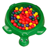 Tanque Jabuti Com 100 Bolinhas Coloridas Ideal P/ Creche Pet