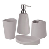 Set Baño 4 Piezas Ava Gris Umbra