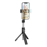 Baston Selfie Tripode Bluetooth Borofone By8 Negro