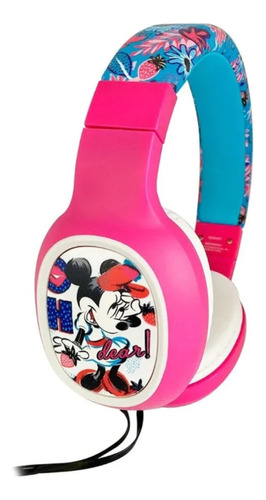 Audifono Teen Disney Minnie Pink Over-ear - Revogames