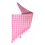 Bandana Pañuelo Para Perro - Cuadrille Rosa