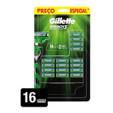 Carga Gillette Mach3 Sensitive C/ 16 Unidades