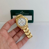 Rolex Yacht-master Ouro Amarelo 35mm Completo
