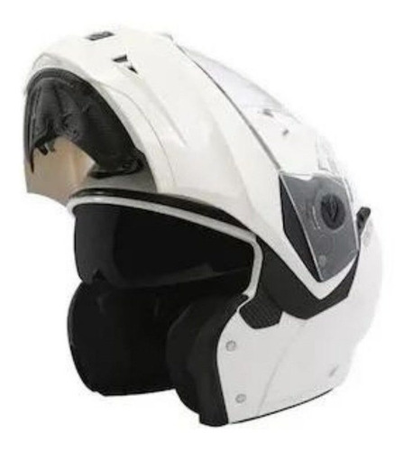 Casco Caberg Duke Rebatible Doble Visor Negro Mate Cycles