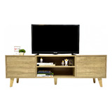 Mueble Para Tv Estilo Minimalista Sistema Push 120x30x44.